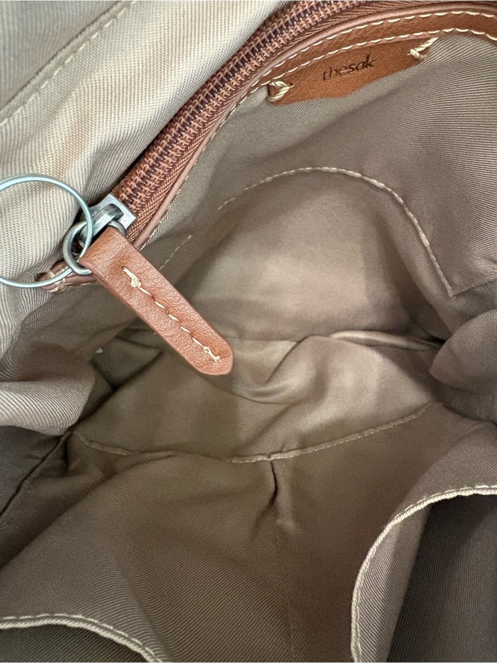 The Sak Ventura Convertible Leather Crossbody Backback Black - Picture 5 of 5